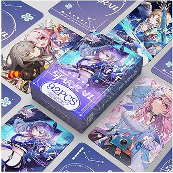 Amazon.co.jp: 崩壊スターレイル グッズ トレカ ステッカー 60枚トレカ